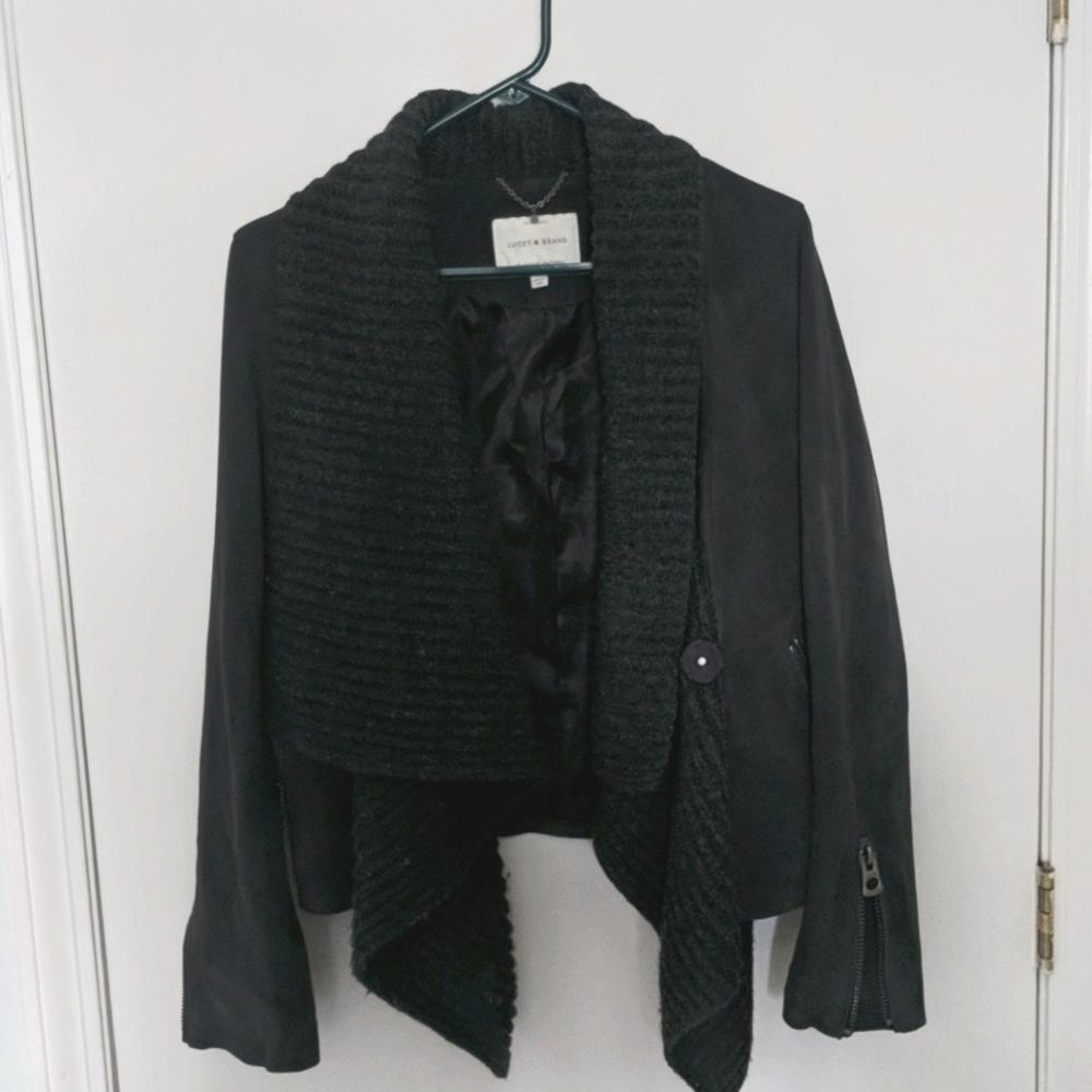 Suede Lucky brand jacket